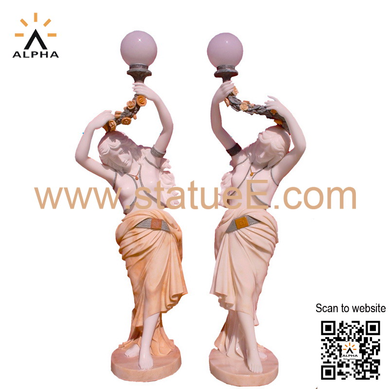 floor statue lamp